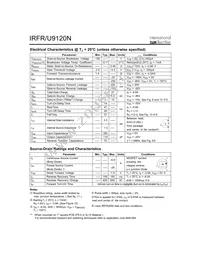 IRFR9120NTRR Datasheet Page 2