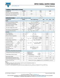 IRFS11N50ATRR Datasheet Page 2