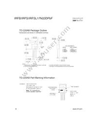 IRFS17N20DTRLP Datasheet Page 8