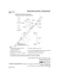 IRFS17N20DTRLP Datasheet Page 11