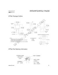 IRFS17N20DTRR Datasheet Page 9