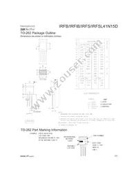 IRFSL41N15D Datasheet Page 11