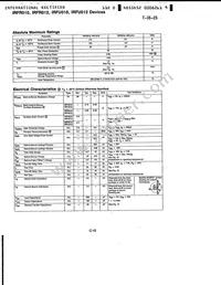 IRFU010 Datasheet Page 2