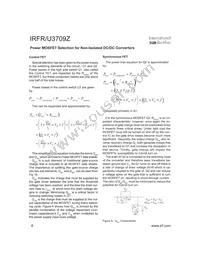 IRFU3709Z-701P Datasheet Page 8