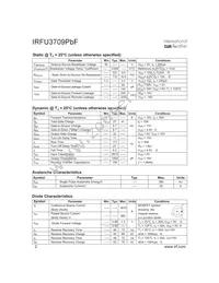 IRFU3710ZPBF Datasheet Page 2