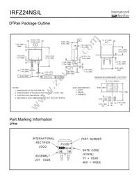 IRFZ24NSTRR Datasheet Page 8