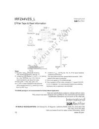 IRFZ44VZL Datasheet Page 12
