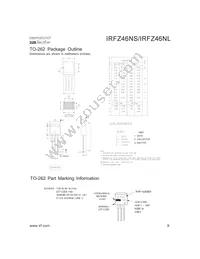 IRFZ46NSTRL Datasheet Page 9