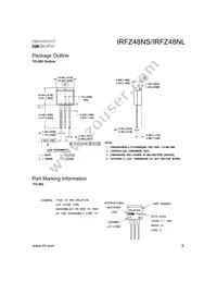 IRFZ48NL Datasheet Page 9