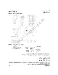 IRFZ48VS Datasheet Page 8