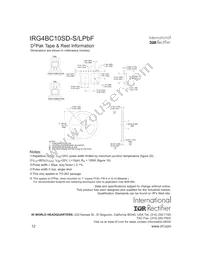 IRG4BC10SD-LPBF Datasheet Page 12