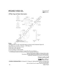 IRG4BC10SD-S Datasheet Page 12