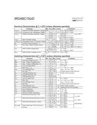 IRG4BC15UD Datasheet Page 2