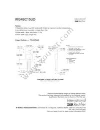 IRG4BC15UD Datasheet Page 10