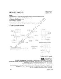 IRG4BC20KD-STRR Datasheet Page 10