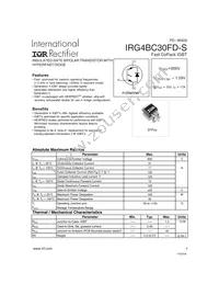 IRG4BC30FD-STRR Cover