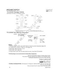 IRG4BC30FD1 Datasheet Page 10