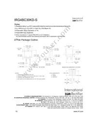IRG4BC30KD-STRR Datasheet Page 10