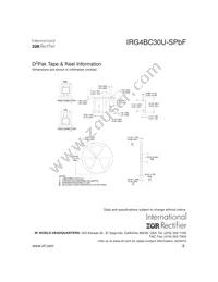 IRG4BC30U-STRRP Datasheet Page 9