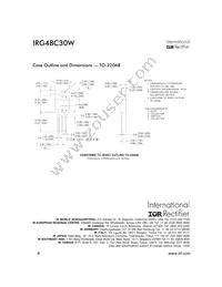 IRG4BC30W Datasheet Page 8