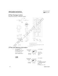 IRG4BC40W-S Datasheet Page 8