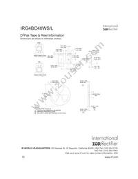 IRG4BC40W-S Datasheet Page 10
