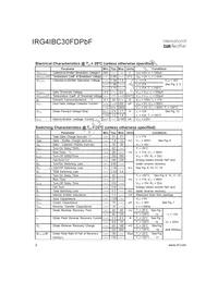 IRG4IBC30FDPBF Datasheet Page 2