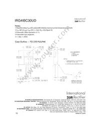 IRG4IBC30UD Datasheet Page 10