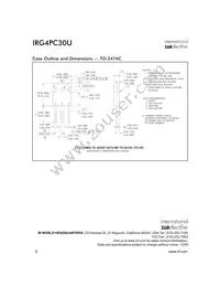 IRG4PC30U Datasheet Page 8