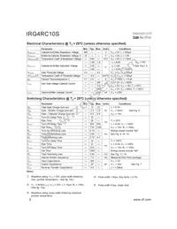 IRG4RC10STR Datasheet Page 2