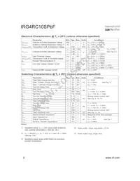 IRG4RC10STRRPBF Datasheet Page 2