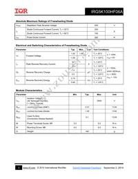 IRG5K100HF06A Datasheet Page 3