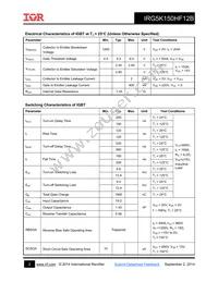 IRG5K150HF12B Datasheet Page 2