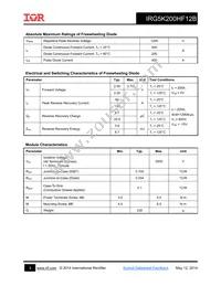 IRG5K200HF12B Datasheet Page 3