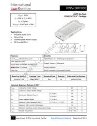 IRG5K50FF06E Datasheet Cover