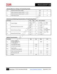 IRG5U200HF12B Datasheet Page 3