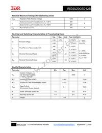 IRG5U200SD12B Datasheet Page 3