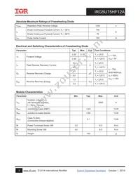 IRG5U75HF12A Datasheet Page 3