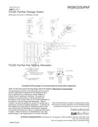 IRG6I320UPBF Datasheet Page 7