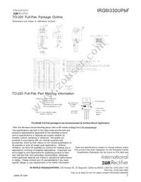 IRG6I330UPBF Datasheet Page 7