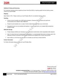 IRG7CH30K10EF Datasheet Page 4