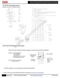 IRG7PG42UDPBF Datasheet Page 9