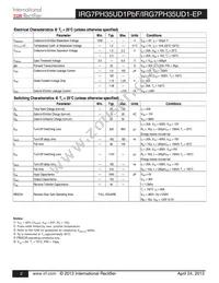 IRG7PH35UD1-EP Datasheet Page 2