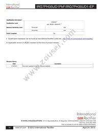 IRG7PH35UD1-EP Datasheet Page 10