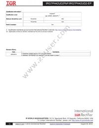 IRG7PH42UD2PBF Datasheet Page 10