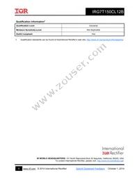 IRG7T150CL12B Datasheet Page 8