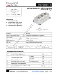 IRG7T200CH12B Datasheet Cover