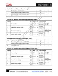 IRG7T300CH12B Datasheet Page 3