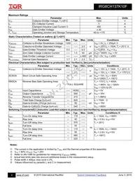 IRG8CH137K10F Datasheet Page 2