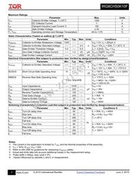 IRG8CH50K10F Datasheet Page 2